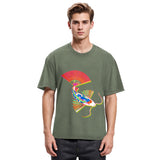 Tokyosol Japanese Traditional Fish Washed T-Shirt