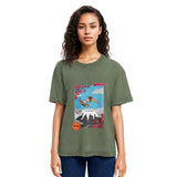 Tokyosol Mount Fuji Trip Washed T-Shirt
