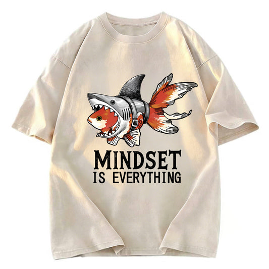Tokyosol Goldfish Disguised As Shark Washed T-Shirt
