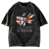 Tokyosol Goldfish Disguised As Shark Washed T-Shirt