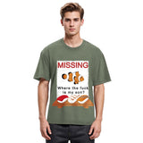 Tokyosol Clownfish Sushi Washed T-Shirt