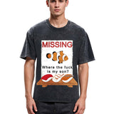 Tokyosol Clownfish Sushi Washed T-Shirt