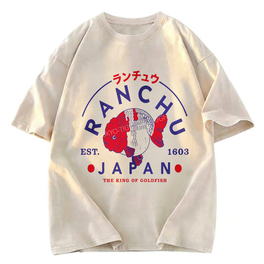 Tokyosol Japanese Goldfish Washed T-Shirt