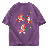 Tokyosol Fish Party Washed T-Shirt