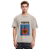 Tokyosol Retro Tokyo Fish Washed T-Shirt