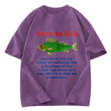 Tokyosol Born To Fish Washed T-Shirt