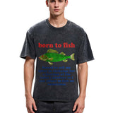 Tokyosol Born To Fish Washed T-Shirt
