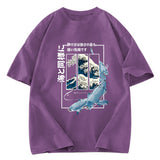 Tokyosol Ukiyoe Waves And Fish Washed T-Shirt