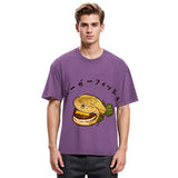 Tokyosol Hamburger Fish Japanese Washed T-Shirt