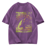 Tokyosol Frightened Dolphin Washed T-Shirt