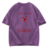 Tokyosol Silly Goose Understands Everything Washed T-Shirt