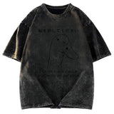 Tokyosol Stupid Goose Funny Waffle T-Shirt