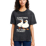 Tokyosol Funny Goose Washed T-Shirt