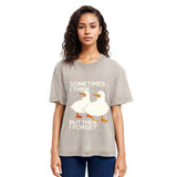 Tokyosol Funny Goose Washed T-Shirt
