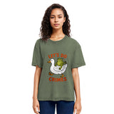 Tokyosol Frog Ready To Commit Crime Washed Crop T-Shirt