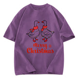 Tokyosol Christmas Goose Washed T-Shirt