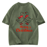 Tokyosol Christmas Goose Washed T-Shirt