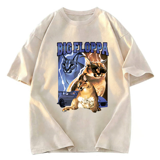 Tokyosol BIG FLOPPA VINTAGE RAP Washed T-Shirt