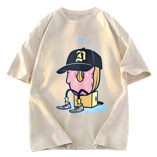Tokyosol Dilla Donuts Hip Hop Washed T-Shirt