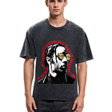 Tokyosol Hiphop Fashion Washed T-Shirt