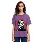 Tokyosol Hiphop Fashion Washed T-Shirt