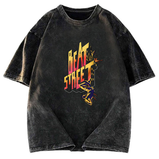 Tokyosol Beat Street Hip Hop Rap B Boys Washed T-Shirt