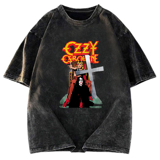 Tokyosol Ozzy Osbourne Speak Of The Devil Vintage Washed T-Shirt