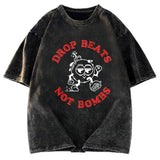 Tokyosol Drop Beats Not Bombs Washed T-Shirt