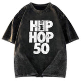Tokyosol Hip Hop 50 Logo Washed T-Shirt