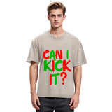 Tokyosol Can I Kick it Novelty Washed T-Shirt