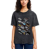 Tokyosol Synthesizer Fan Collection Washed T-Shirt