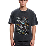 Tokyosol Synthesizer Fan Collection Washed T-Shirt