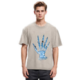 Tokyosol Diamond Xray Hip Hop Hand Washed T-Shirt