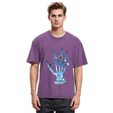 Tokyosol Diamond Xray Hip Hop Hand Washed T-Shirt