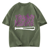 Tokyosol Logo Naughty By Nature Hiphop Washed T-Shirt