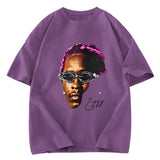 Tokyosol Hiphop Rapper Graphic Washed T-Shirt