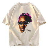 Tokyosol Hiphop Rapper Graphic Washed T-Shirt