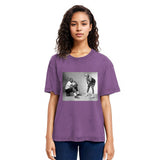 Tokyosol Air & Mars Black & White Washed T-Shirt