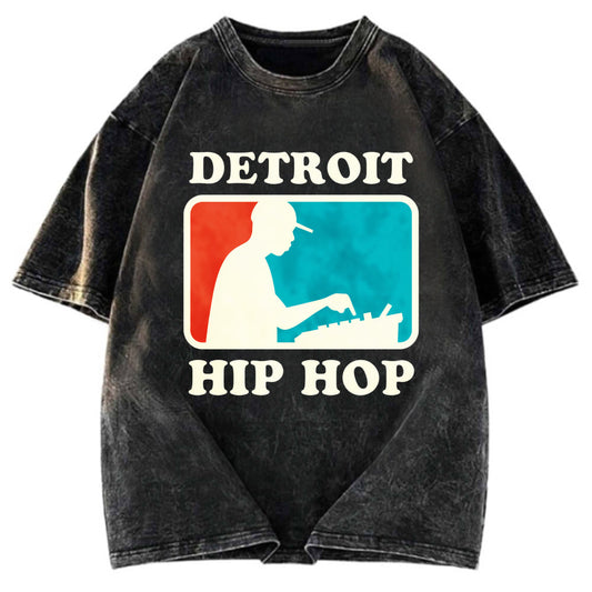 Tokyosol Detroit Hip Hop Washed T-Shirt