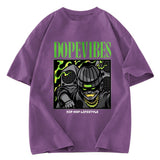 Tokyosol Dope Vibes Hiphop Washed T-Shirt