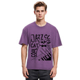 Tokyosol Jazz Cat Club Washed T-Shirt