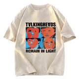 Tokyosol Talking Heads Remain In Light Washed T-Shirt