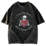 Tokyosol I Can Even Do It With A Broken Heart Washed T-Shirt
