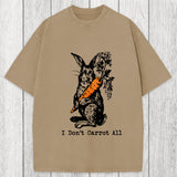 Tokyosol I Don't Carrot All Washed T-Shirt