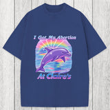 Tokyosol I Got My Abortion At Claire's Washed T-Shirt