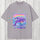 Tokyosol I Got My Abortion At Claire's Washed T-Shirt
