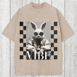 Tokyosol Bunny Vibe Easter Washed T-Shirt