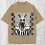 Tokyosol Bunny Vibe Easter Washed T-Shirt