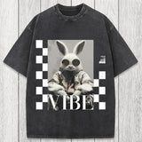 Tokyosol Bunny Vibe Easter Washed T-Shirt
