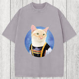 Tokyosol Doctor Mew Washed T-Shirt